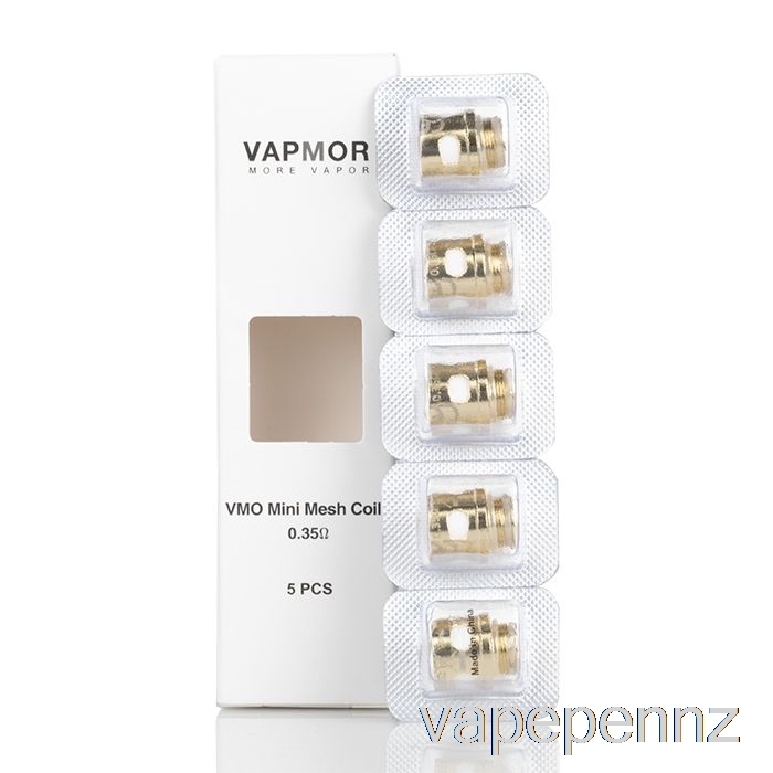 Vapmor VMO Mini Mesh Replacement Coils 0.35ohm VMO Mini Mesh Coils VAPE NZ